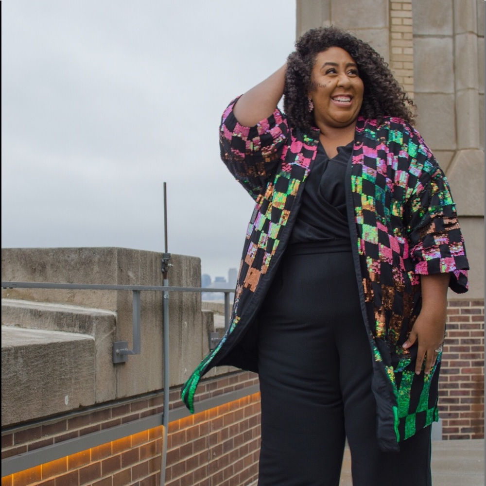 ASOS Sequin Kimono